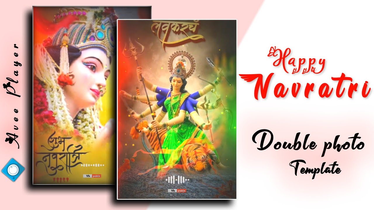 Navratri Avee Player Template Download Link - New Navratri Template Link